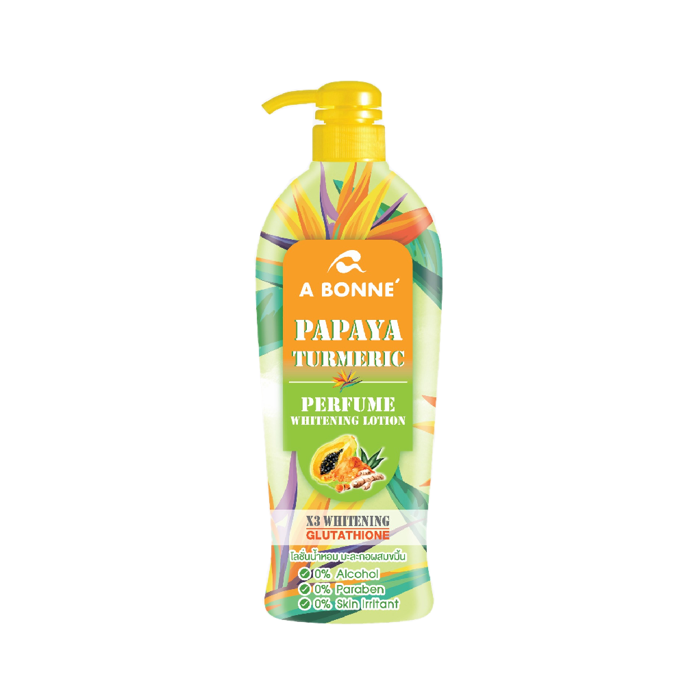 A Bonne' Papaya Turmeric Perfume Whitening Lotion Smooth And